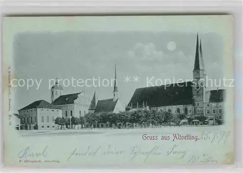 Altoetting Kapellplatz Kirche Kat. Altoetting