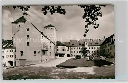 Weihenstephan Freising Hof Parkplatz Kat. Freising