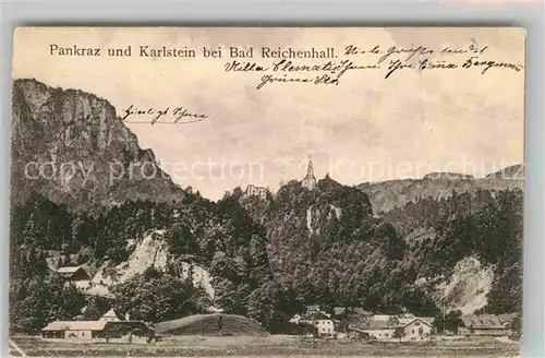 Bad Reichenhall Pankratz und Karlstein Kat. Bad Reichenhall