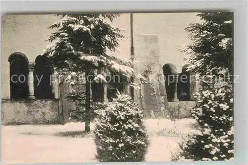 St Zeno Bad Reichenhall Hoehere Maedchenschule Kreuzgang Kat. Bad Reichenhall