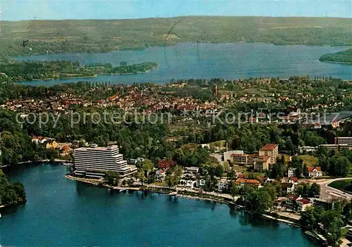 Malente Gremsmuehlen mit Dieksee und Kellersee Fliegeraufnahme Kat. Malente