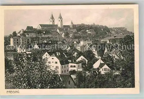 Freising Oberbayern Gesamtansicht  Kat. Freising