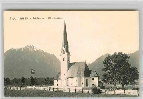 Fischhausen Schliersee Kirche  Kat. Schliersee