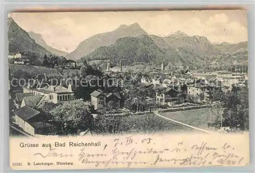 Bad Reichenhall Gesamtansicht  Kat. Bad Reichenhall