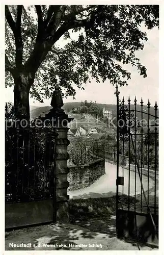 Neustadt Weinstrasse Haardter Schloss Kat. Neustadt an der Weinstr.