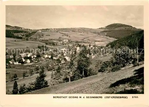 Geising Erzgebirge Geisingberg  Kat. Geising Osterzgebirge