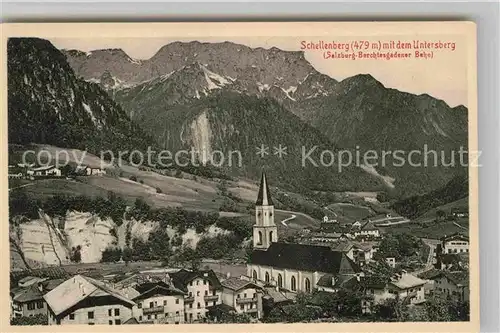 Schellenberg Berchtesgaden Untersberg Kirche Kat. Berchtesgaden