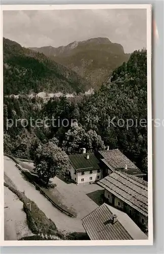 Berchtesgaden Alpengaststaette Mauthaeuserl Kat. Berchtesgaden