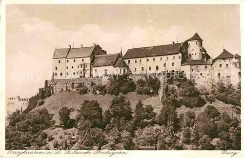 Burghausen Salzach Burg Kat. Burghausen