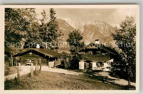Stanggass Berchtesgaden Landhaus Buchenhoehe Kat. Bischofswiesen