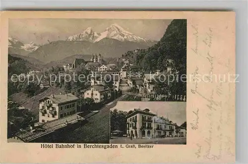 Berchtesgaden Hotel Bahnhof Kat. Berchtesgaden