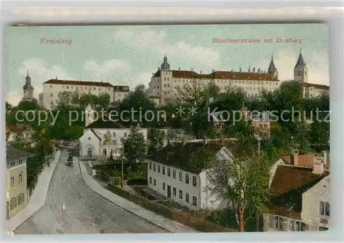 Freising Oberbayern Muenchnerstrasse Domberg Kat. Freising