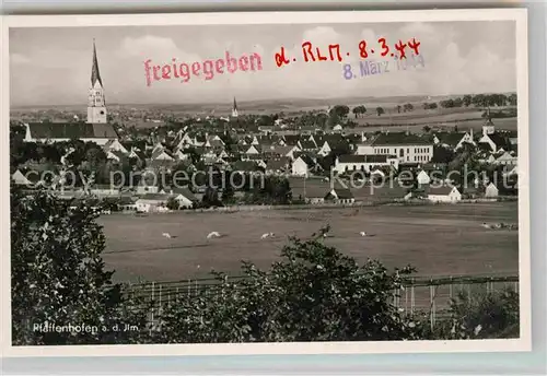 Pfaffenhofen Ilm Panorama Kirche  Kat. Pfaffenhofen a.d.Ilm