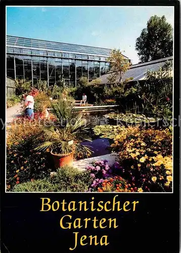 Jena Thueringen Botanischer Garten Innenhof Gewaechsanlage Africanum 