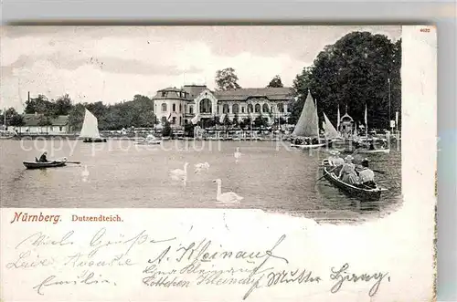 Nuernberg Dutzendteich Kat. Nuernberg