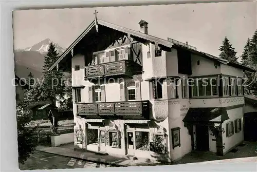 Garmisch Partenkirchen Gaestehaus Hohenzollern  Kat. Garmisch Partenkirchen