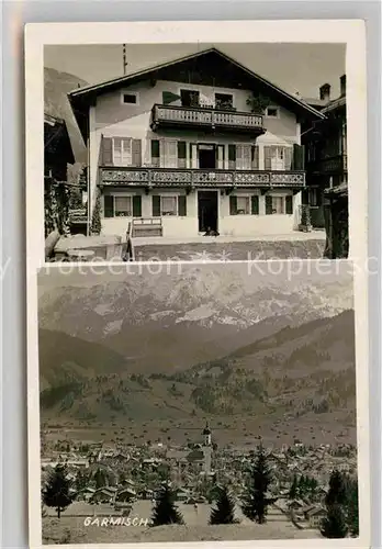 Garmisch Partenkirchen Gasthaus Panorama Kat. Garmisch Partenkirchen