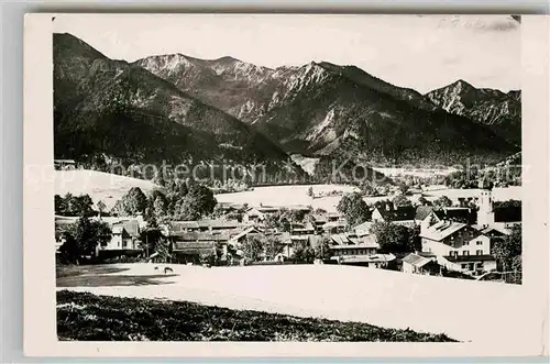 Bayrischzell Gesamtansicht  Kat. Bayrischzell