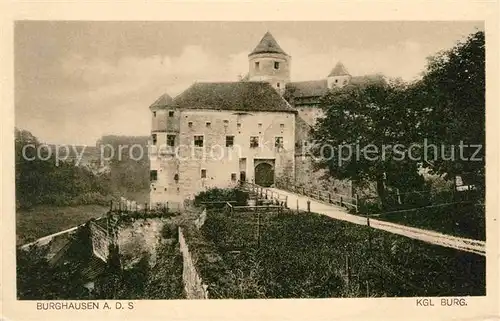 Burghausen Salzach Burg Kat. Burghausen