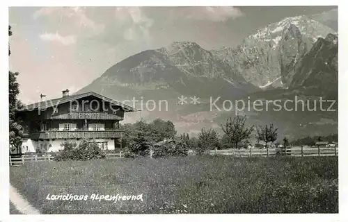 Berchtesgaden Landhaus Alpenfreund Kat. Berchtesgaden
