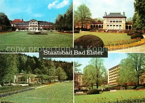 Bad Elster Badehaus Kurhaus Kliniksanatorium Kat. Bad Elster