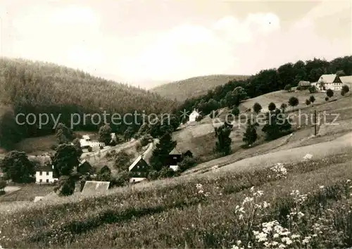 Seiffen Erzgebirge Seiffener Grund  Kat. Kurort Seiffen Erzgebirge