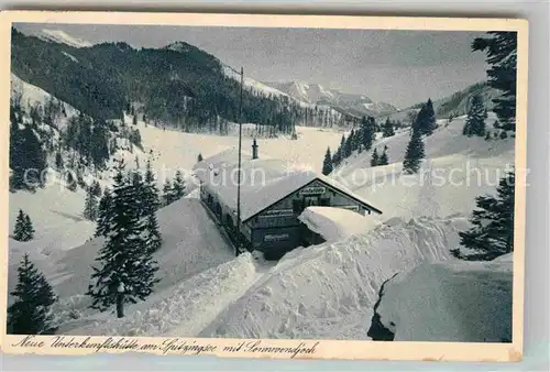 Spitzingsee Neue Unterkunftshuette  Kat. Schliersee