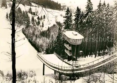 Klingenthal Vogtland Grosse Aschbergschanze Kat. Klingenthal Sachsen