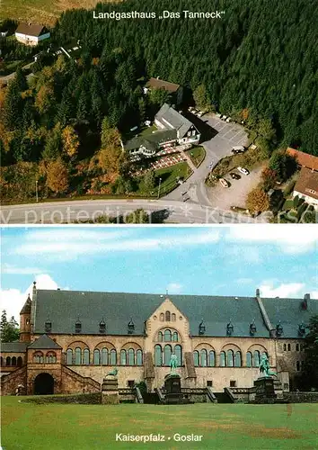 Goslar Landgasthaus Das Tanneck Kaiserpfalz Kat. Goslar