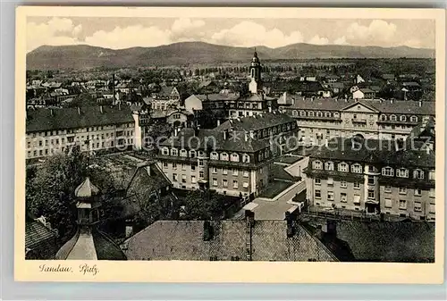 Landau Pfalz Teilansicht Kat. Landau in der Pfalz