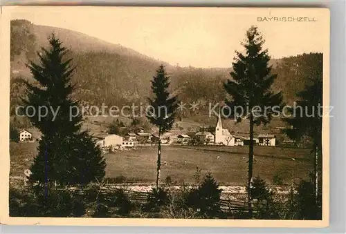 Bayrischzell Teilansicht  Kat. Bayrischzell