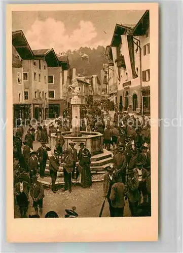 Berchtesgaden Brunnen Kat. Berchtesgaden