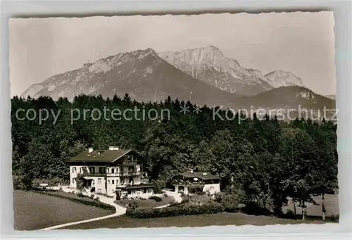 Schoenau Berchtesgaden Hotel Koeppeleck Kat. Berchtesgaden