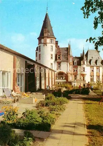 Klink Waren FDGB Erholungsheim Schloss Klink Kat. Klink Waren