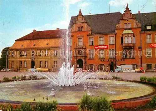 Finow Eberswalde Platz der Freundschaft Springbrunnen Kat. Eberswalde Finow