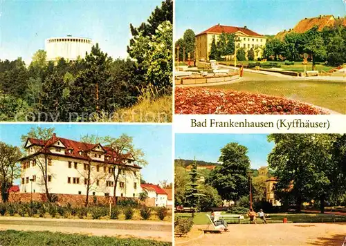 Bad Frankenhausen Gedenkstaette Thomas Muentzer Anger Schloss Kurpark Kat. Bad Frankenhausen