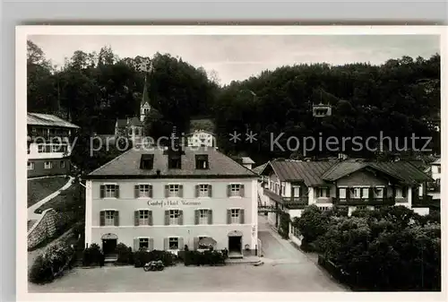 Berchtesgaden Gasthof Hotel Watzmann Kat. Berchtesgaden