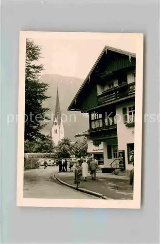 Bayrischzell Kirche Kat. Bayrischzell