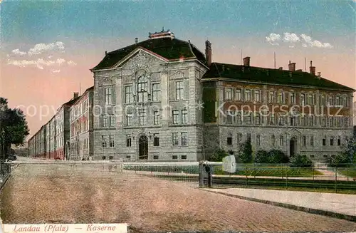 Landau Pfalz Kaserne Kat. Landau in der Pfalz