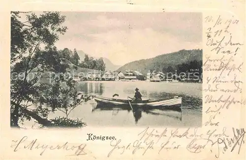 Koenigsee Berchtesgaden Panorama 