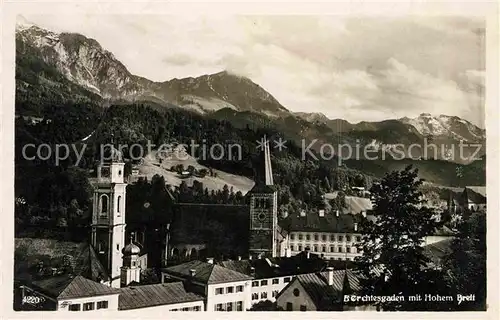Berchtesgaden Hohem Brett Kat. Berchtesgaden