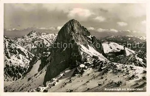 Schoenau Berchtesgaden Ruchenkoepfe Wendelstein Kat. Berchtesgaden