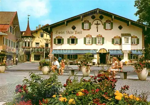Oberammergau Am Dorfplatz Kat. Oberammergau