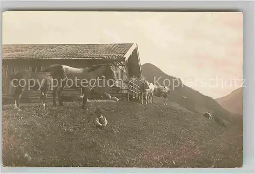 Schliersee Bauernhof Kat. Schliersee