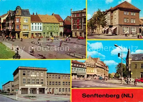 Senftenberg Niederlausitz PdF Bahnhofstr HOG Stadtcafe Ingenieurschule Ernst Thaelmann Kat. Senftenberg