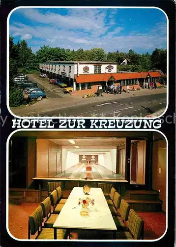 Bordesholm Hotel Restaurant Zur Kreuzung Kegelbahnen Kat. Bordesholm