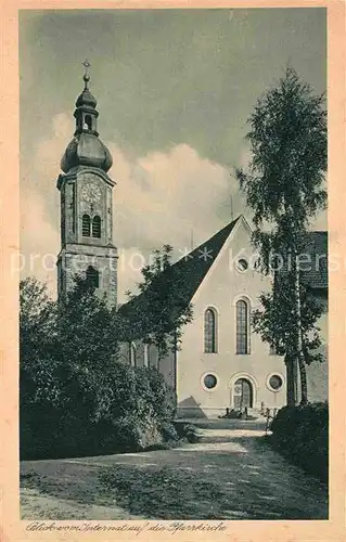 Lenzfried Erziehungsinstitut Schulschwestern Kirche Kat. Kempten (Allgaeu)