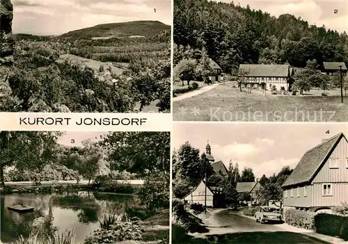 Jonsdorf Muehlsteinbruechen Kurpark  Kat. Kurort Jonsdorf