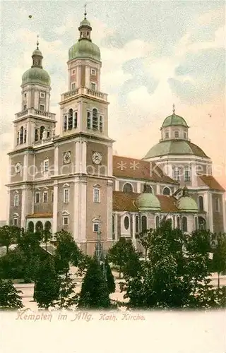 Kempten Allgaeu Kirche Kat. Kempten (Allgaeu)