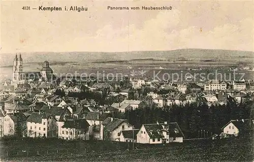 Kempten Allgaeu Haubenschloss Kirche Kat. Kempten (Allgaeu)